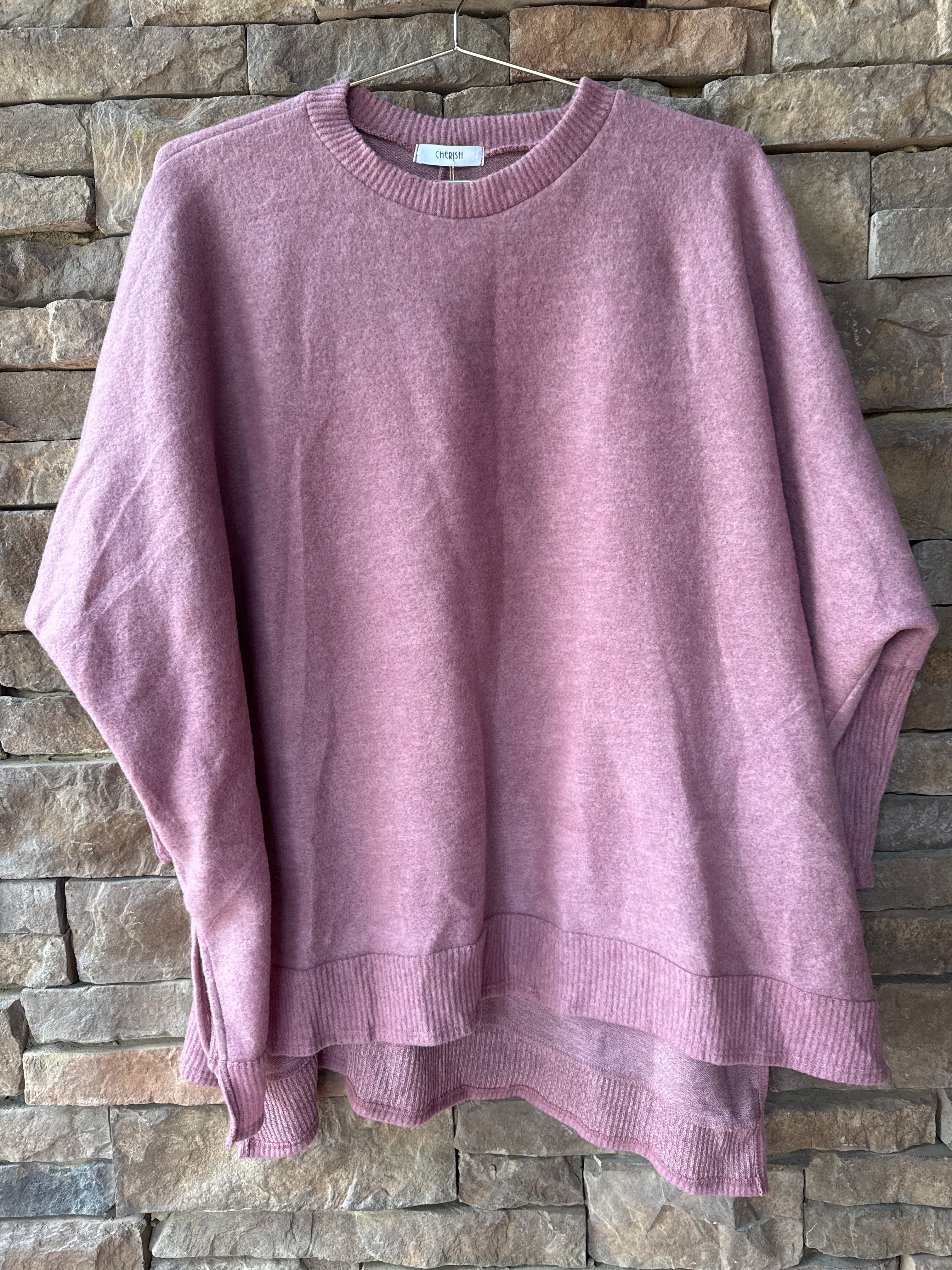 Cherish Mauve Sweater L