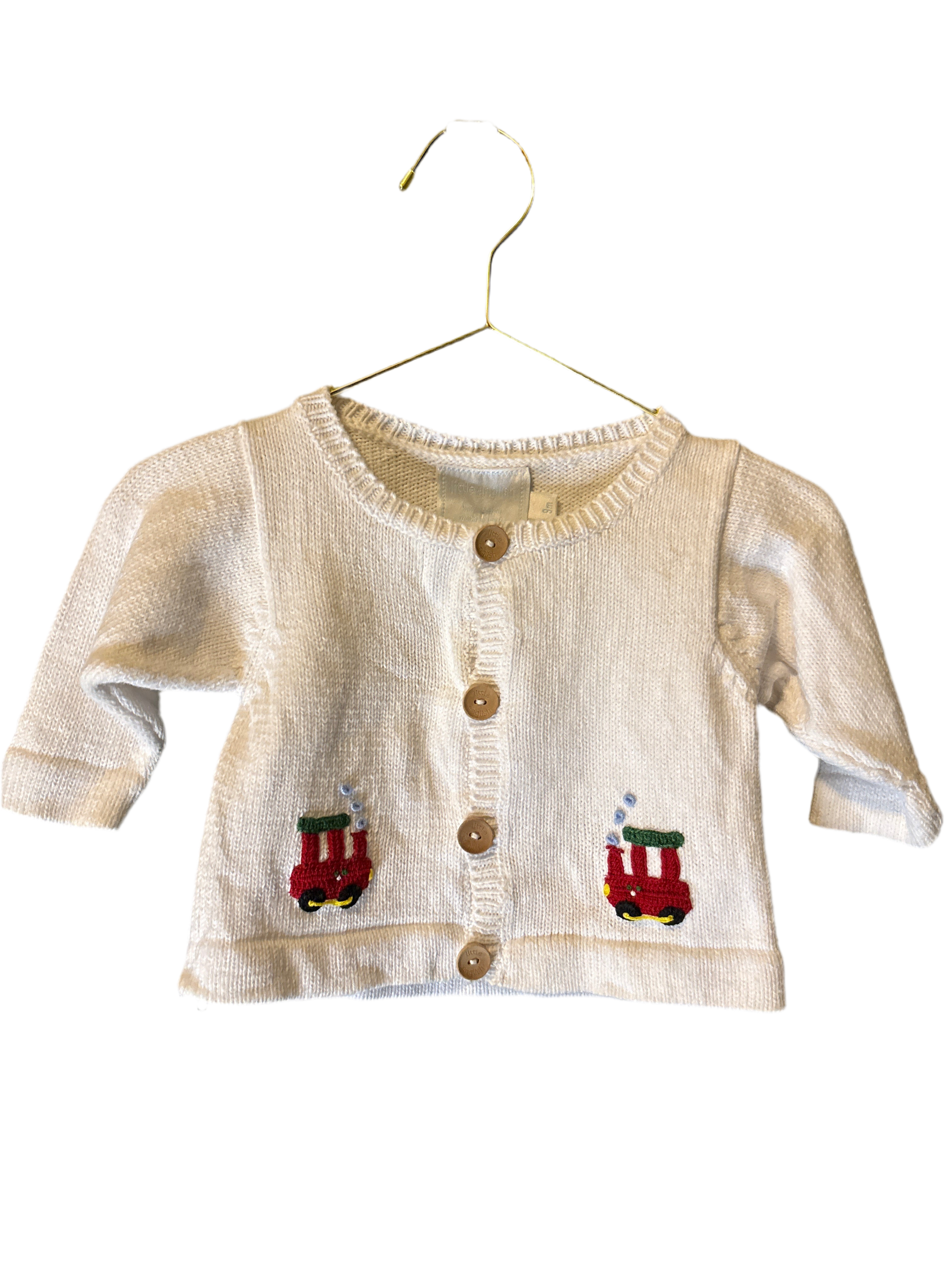 Little English Train Sweater 9M