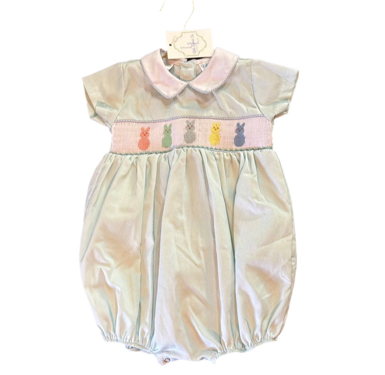 Peeps Smocked Bubble 24M