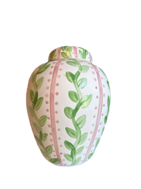 Small Ginger Jar Blue and Green