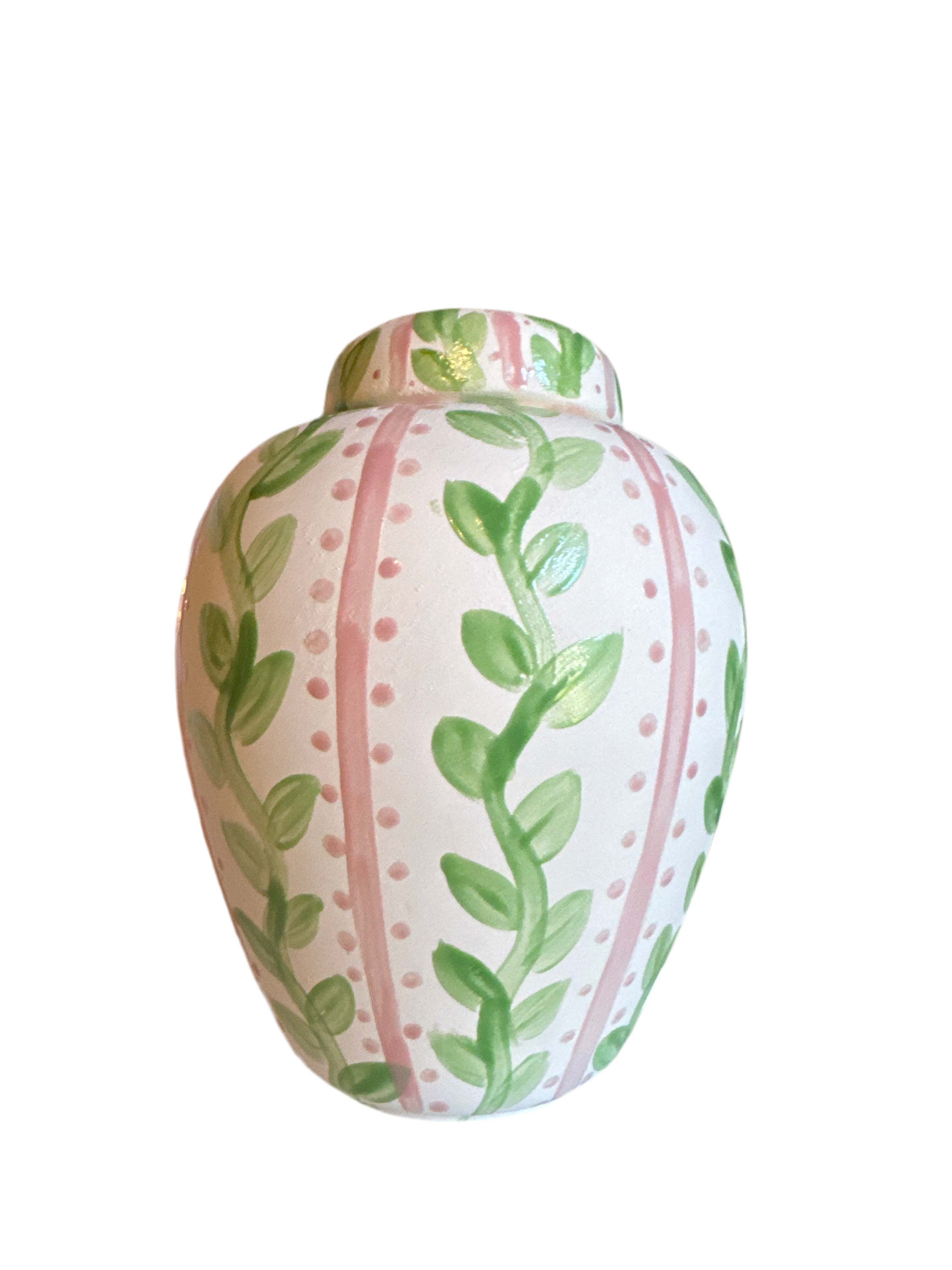 Small Ginger Jar Blue and Green