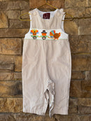 Lil Cactus Turkey Stripe Longall 6-12M