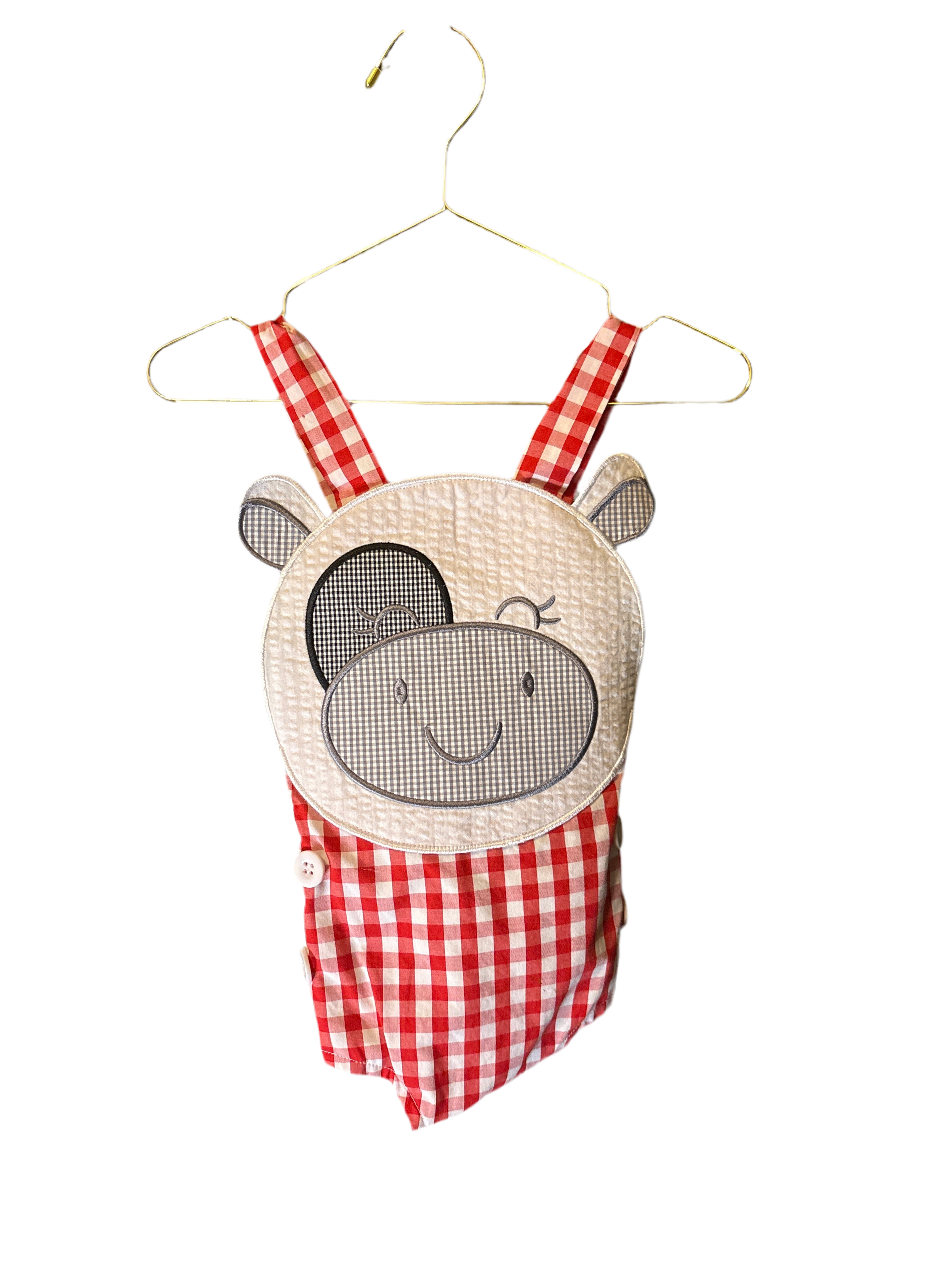 Seven Lantern Cow Sunsuit 9m