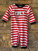 UGA Smocked Longall 18m