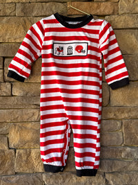 UGA Smocked Longall 18m