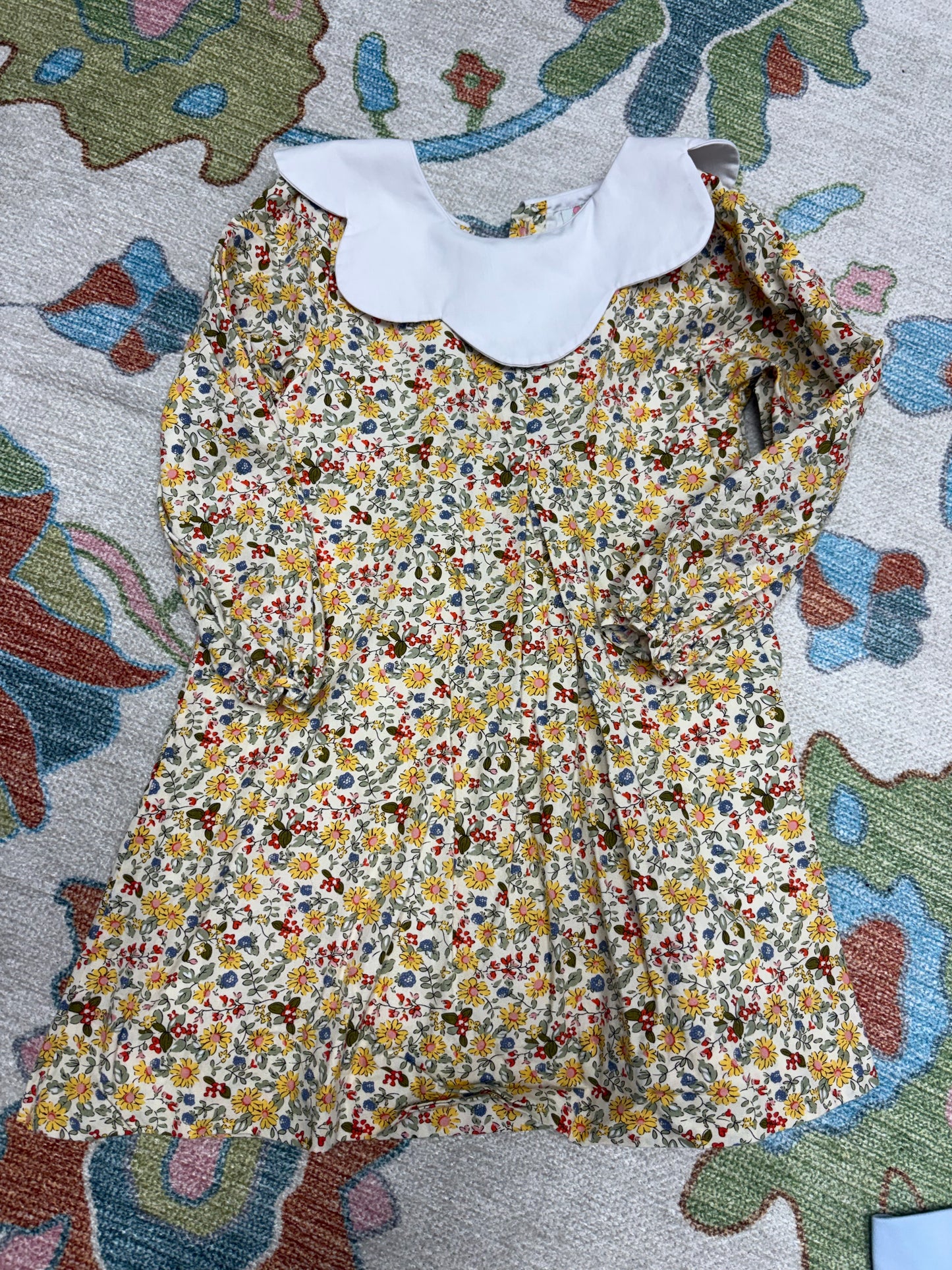 Cecil & Lou Floral Ls Dress 4T