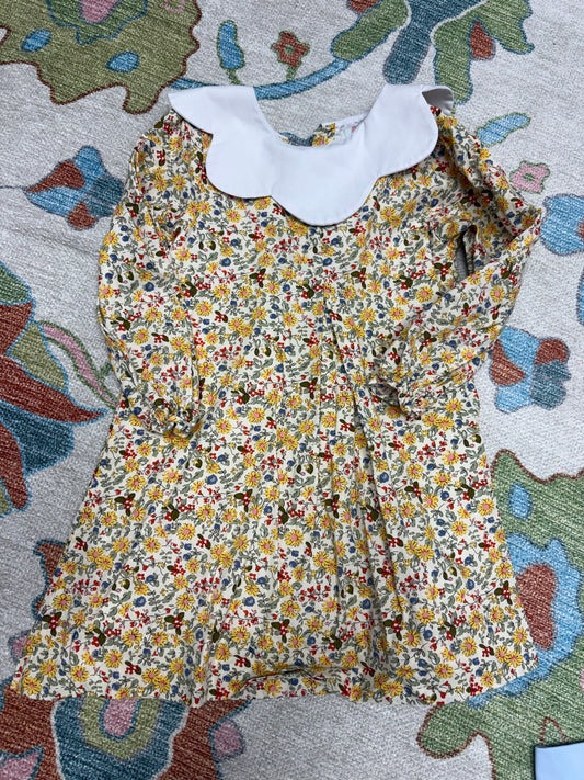 Cecil & Lou Floral Ls Dress 4T