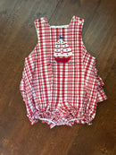 Bailey Boys Sailboat Ruffle Bubble 24M