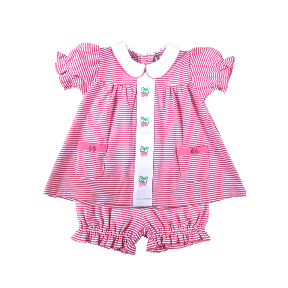Strawberry Bloomer Set