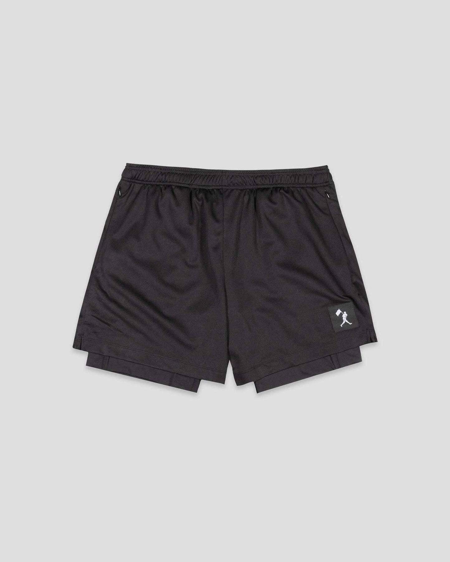 Diamond Air Liner Mesh Training Shorts (Black) - Youth: Youth Large