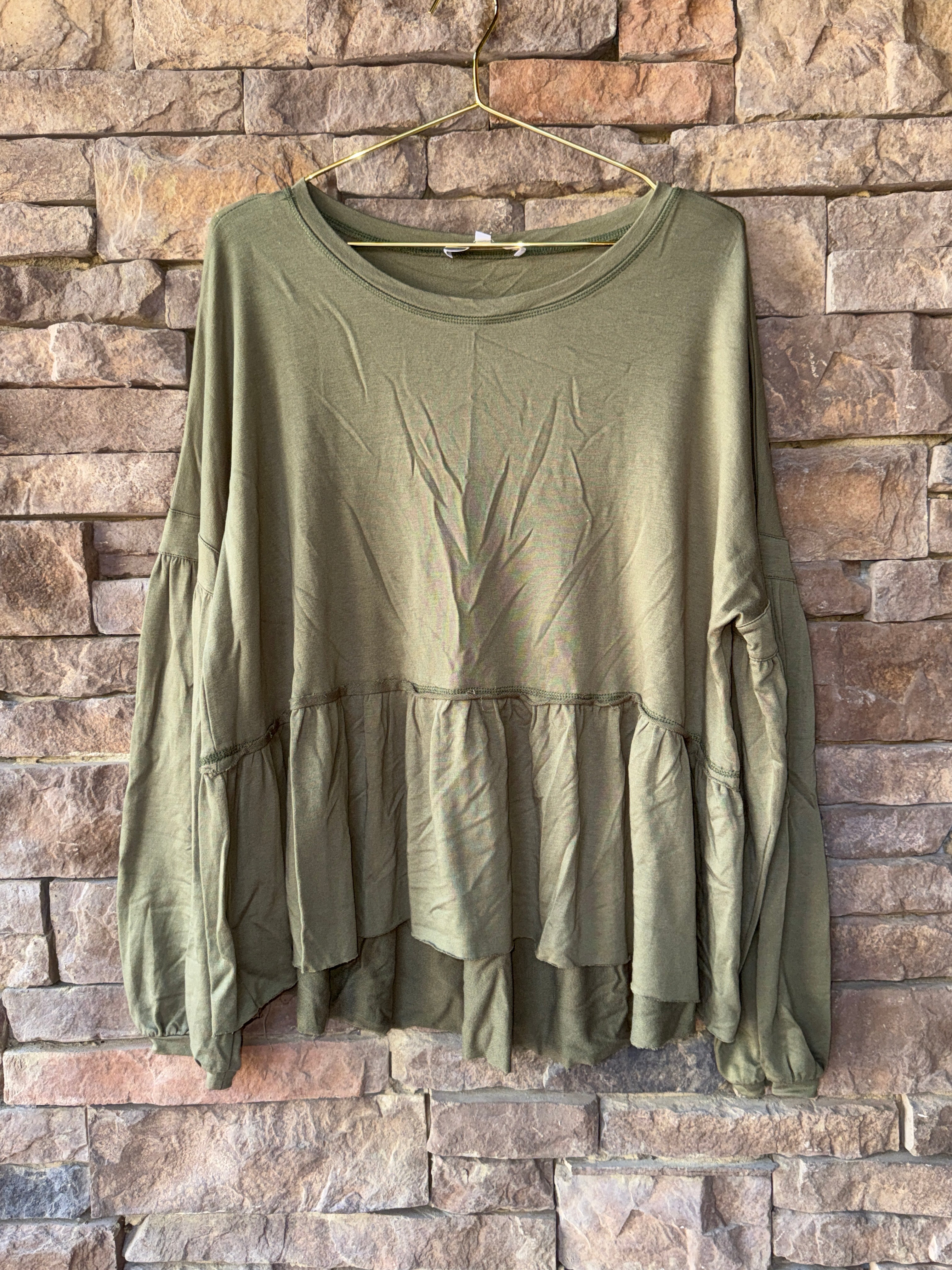 Karlie Ls Olive Top L