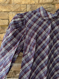 Veronica Beard Isabel Plaid Top 4