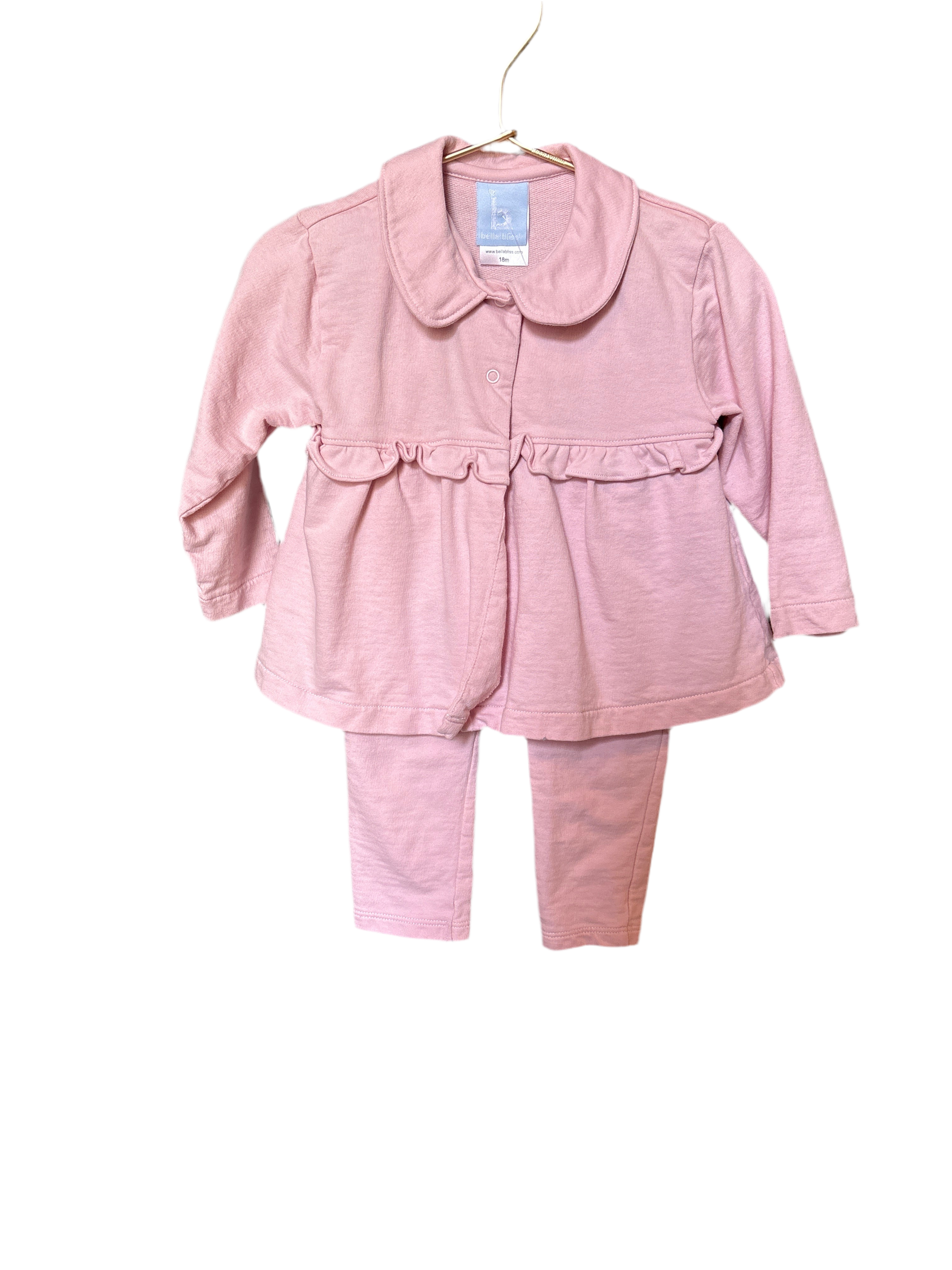Bella Bliss Two Piece Ruffle Outfit
