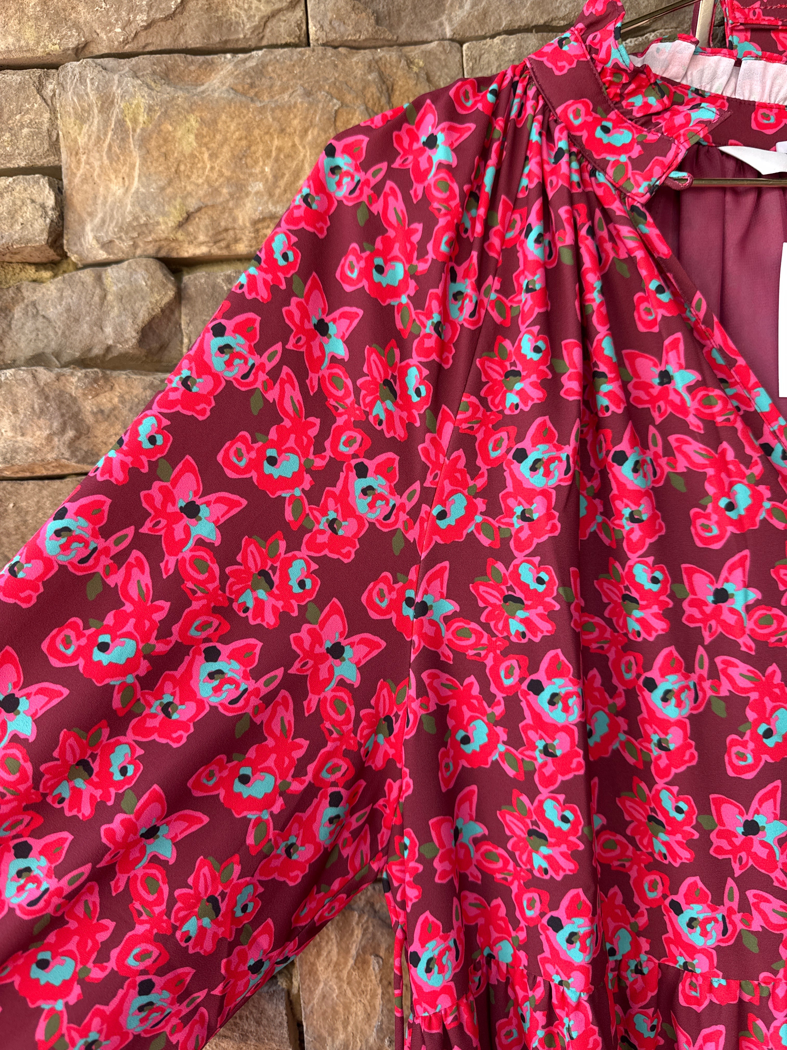 Crosby Belted Floral Maxi L