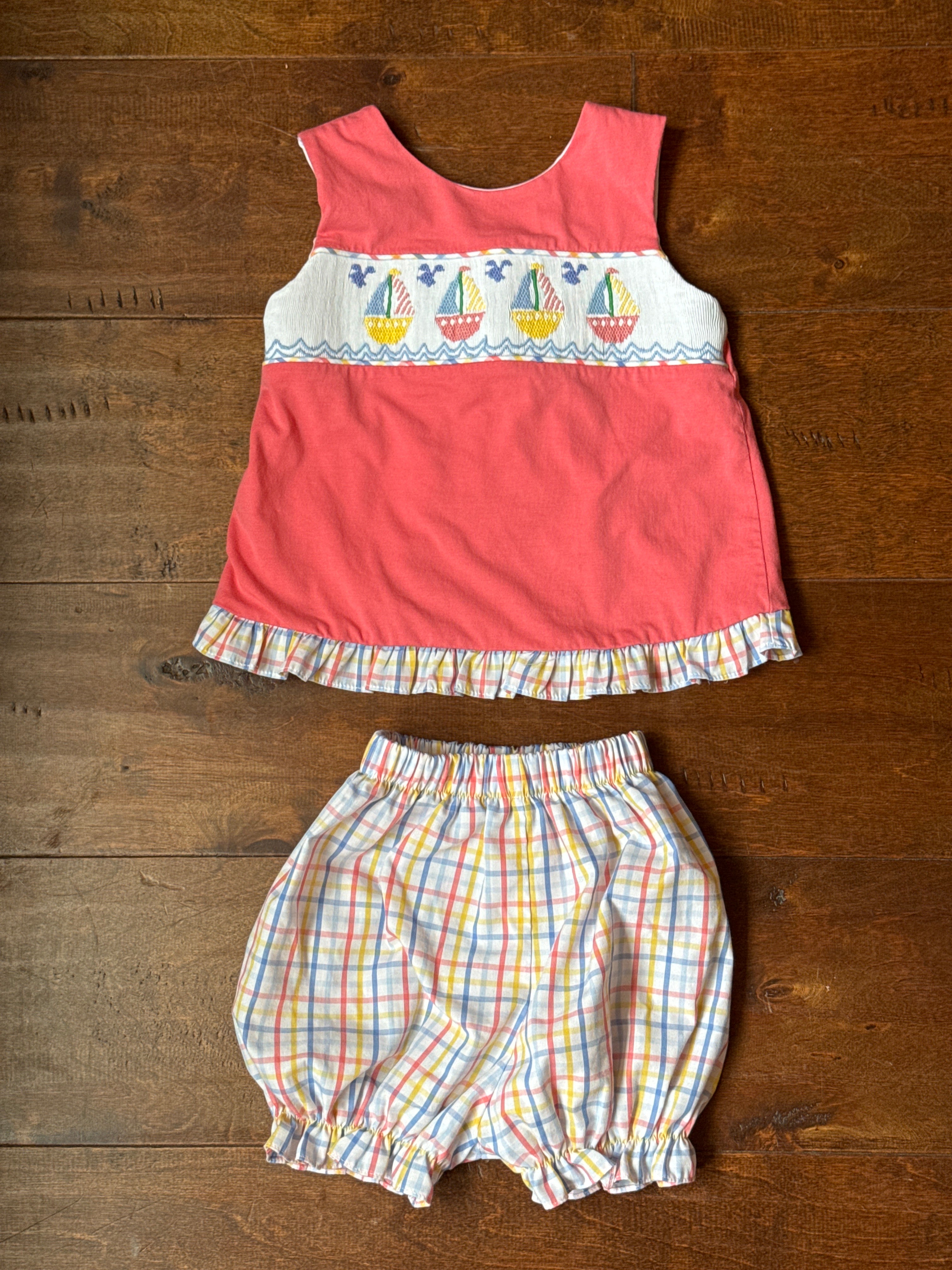 Three Sisters Sailboat Short Set 24m