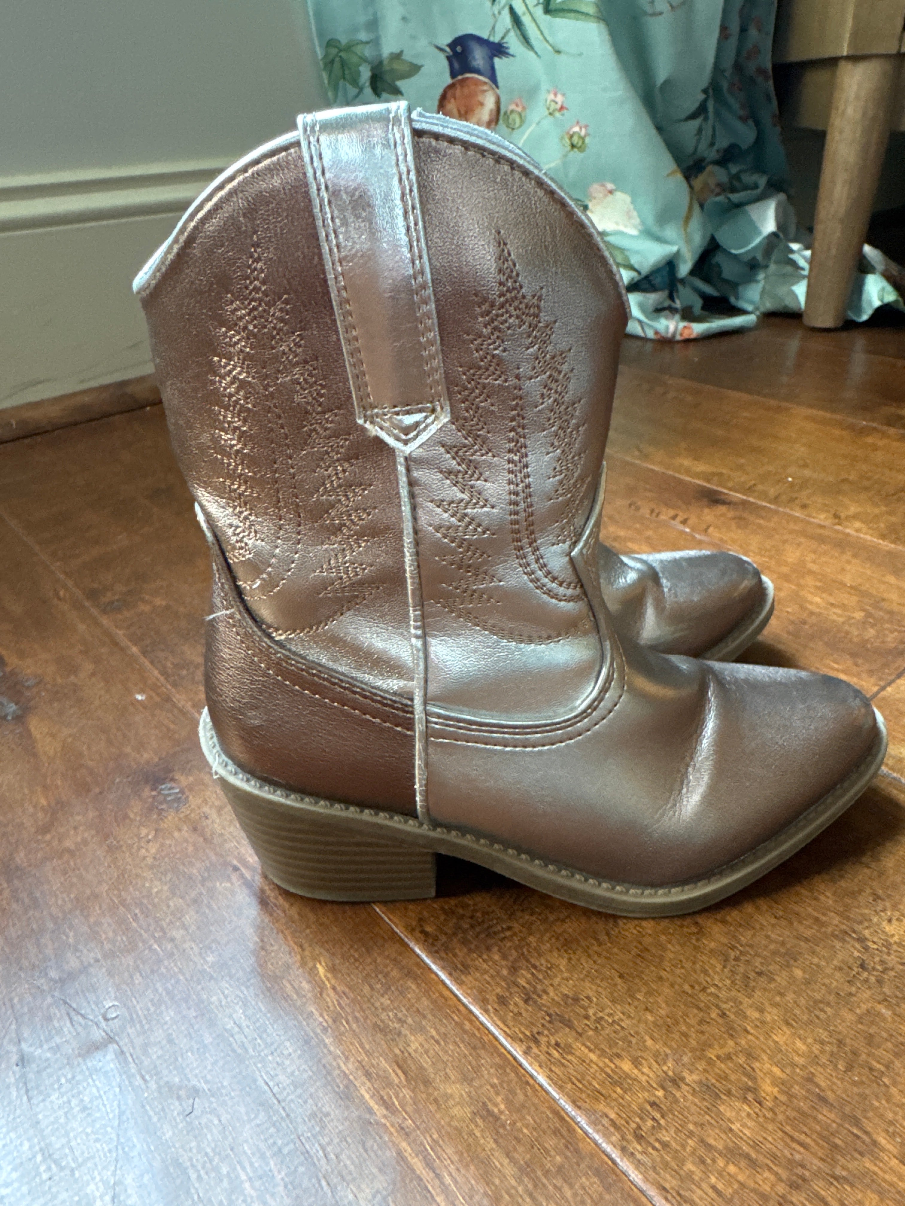 SM Silver Boots 13C