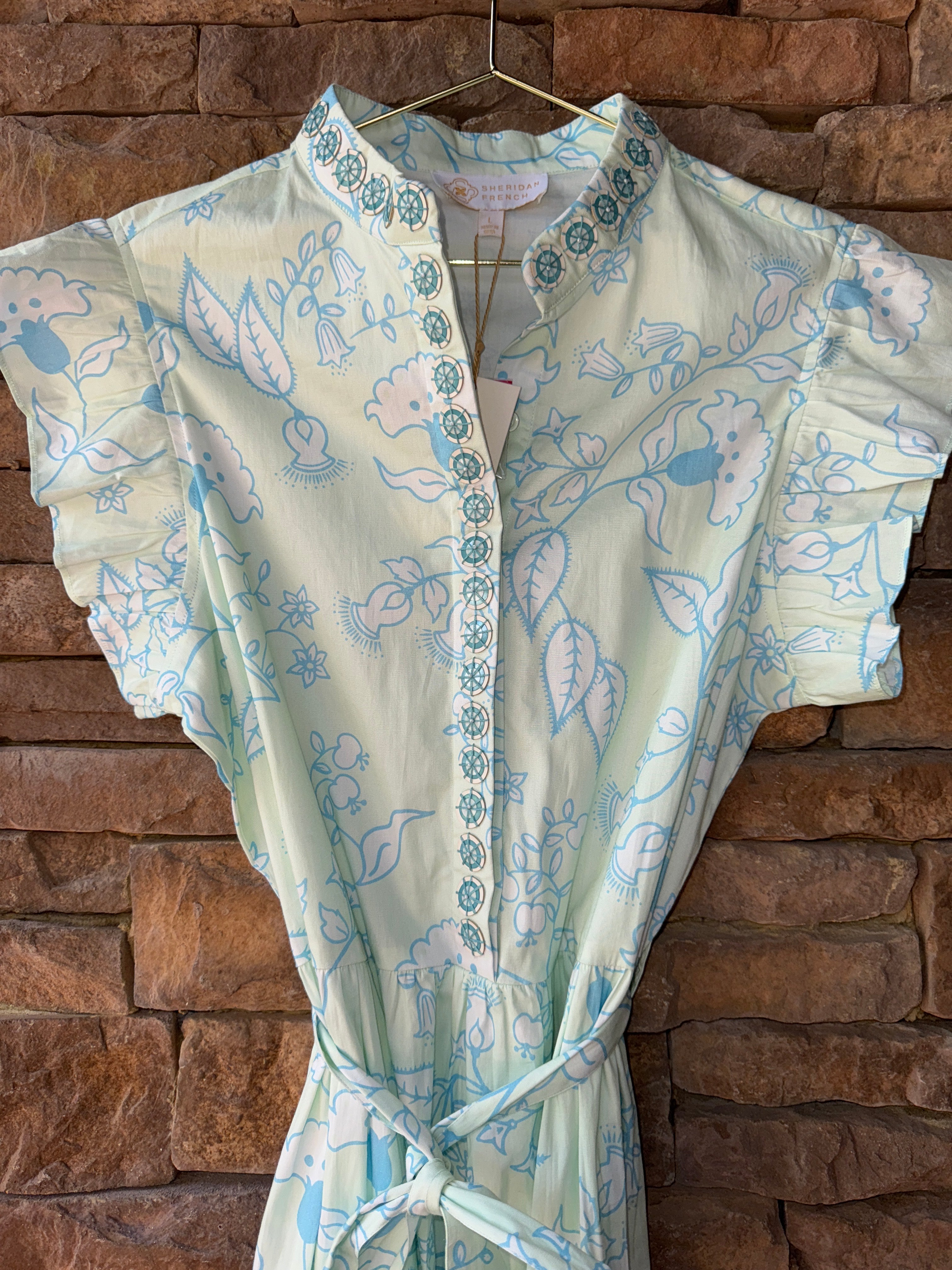 Sheridan French Taylor Dress Laurel Blooms L
