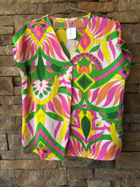 Jodifl V Neck Multi Top L