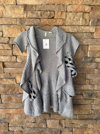 Anthro MOTH Cardigan Vest M