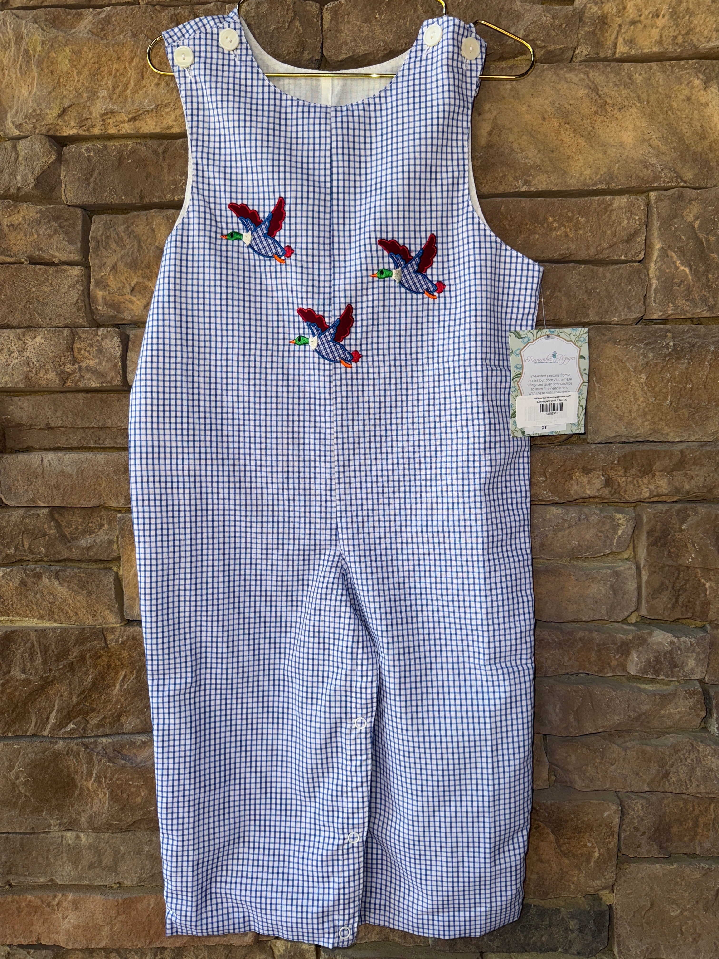 RN Navy Blue Hayes Longall Mallards 2T
