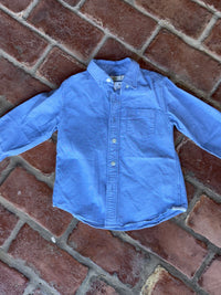 CrewCuts Everyday Dress Shirt Blue 3T