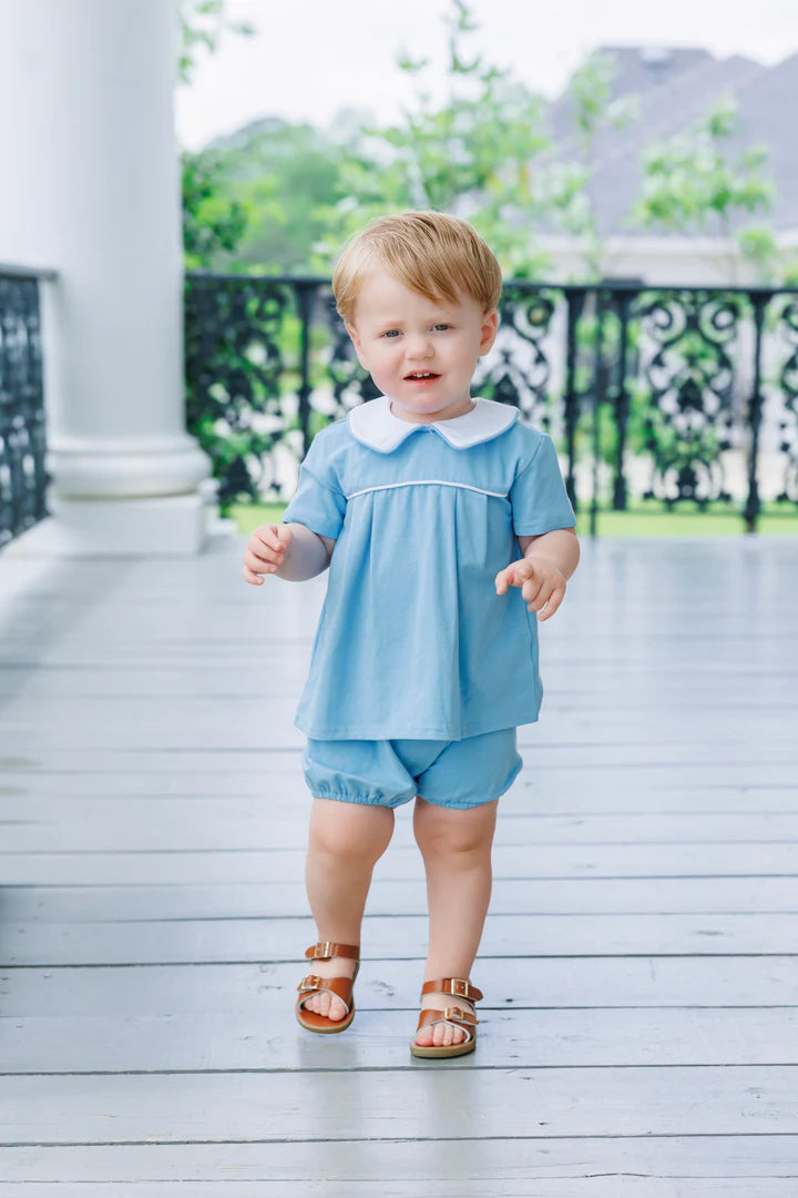 Beckham Bloomer Set-Cornflower Blue