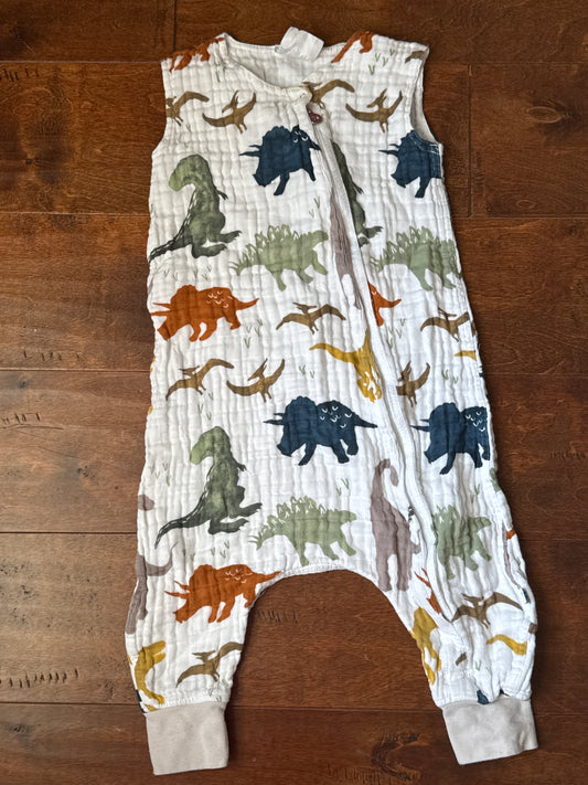 Little Unicorn Dino Muslin Cotton Sleep Sack XL