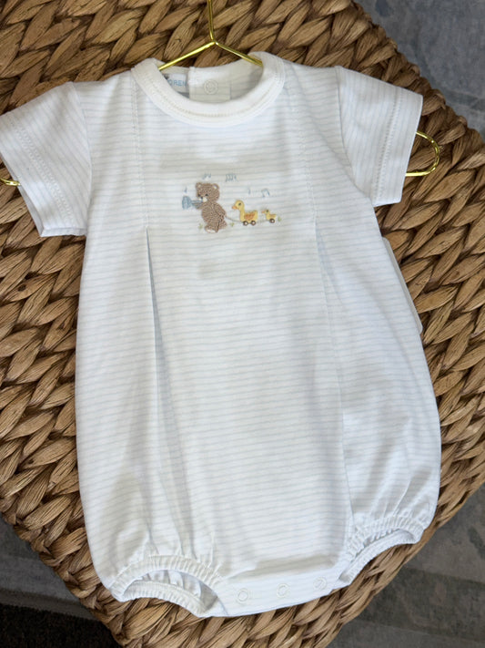 Music and Parade Hand Embroidered Bubble (Boy)
