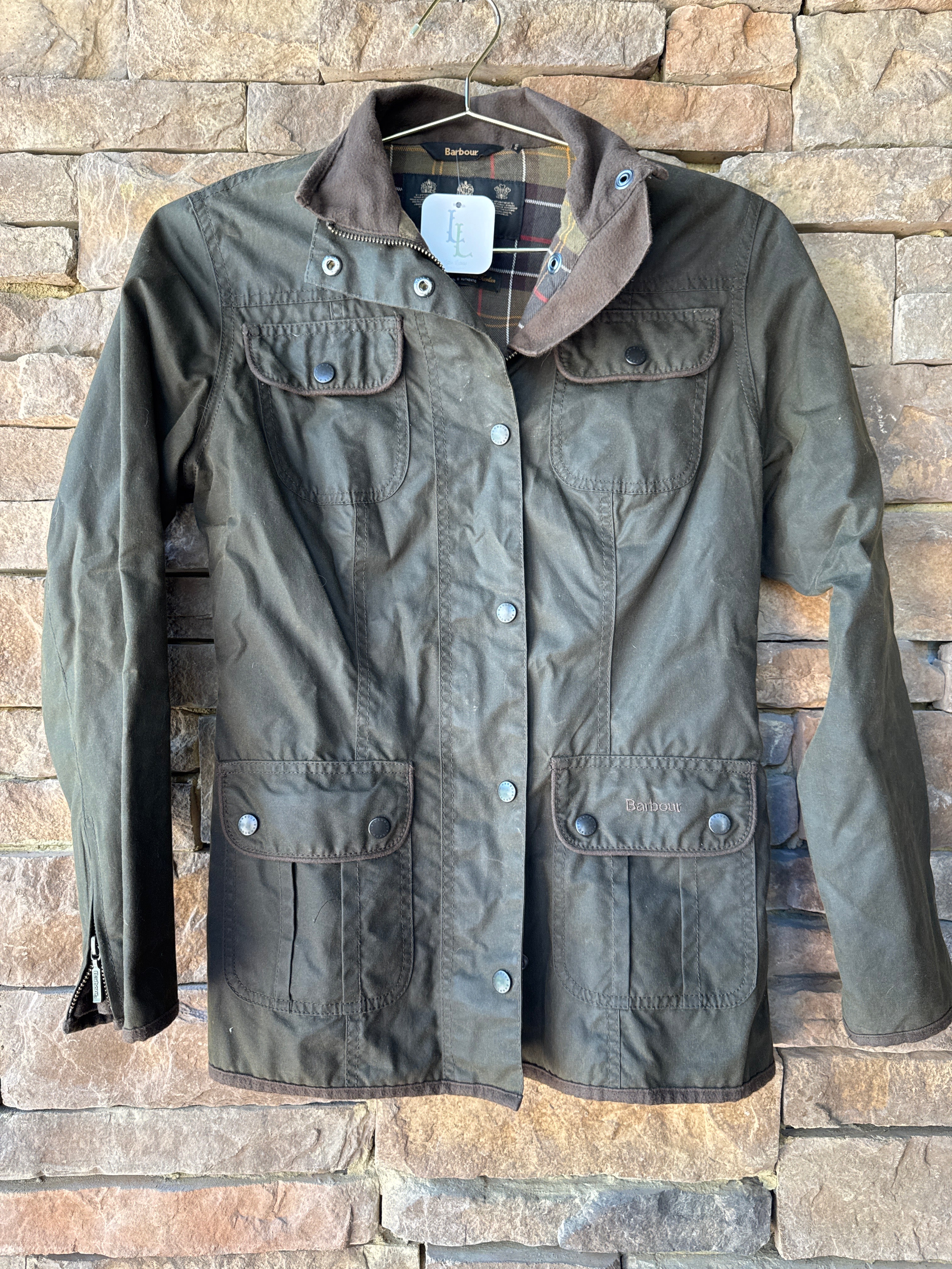 Barbour Plaid Jacket 8