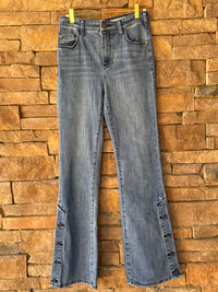 Pilcro by Anthro Button Bottom Denim 28