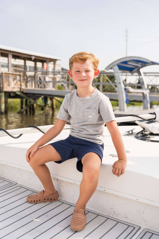 Abaco Performance Boys Short: Navy