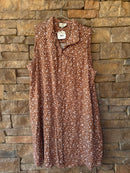 Tuckernuck Cheetah Floral Charlie Dress XXL