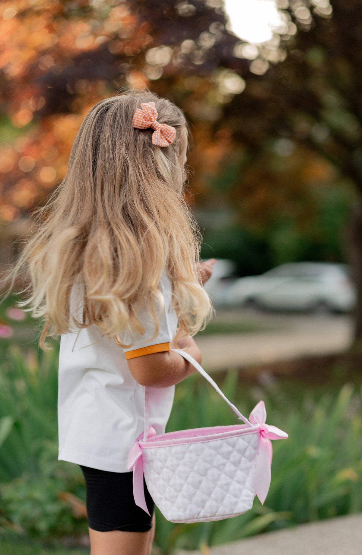 Petite Pumpkin Tote: Pink