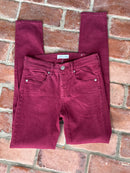 Loft Maroon Red Denim 24/00