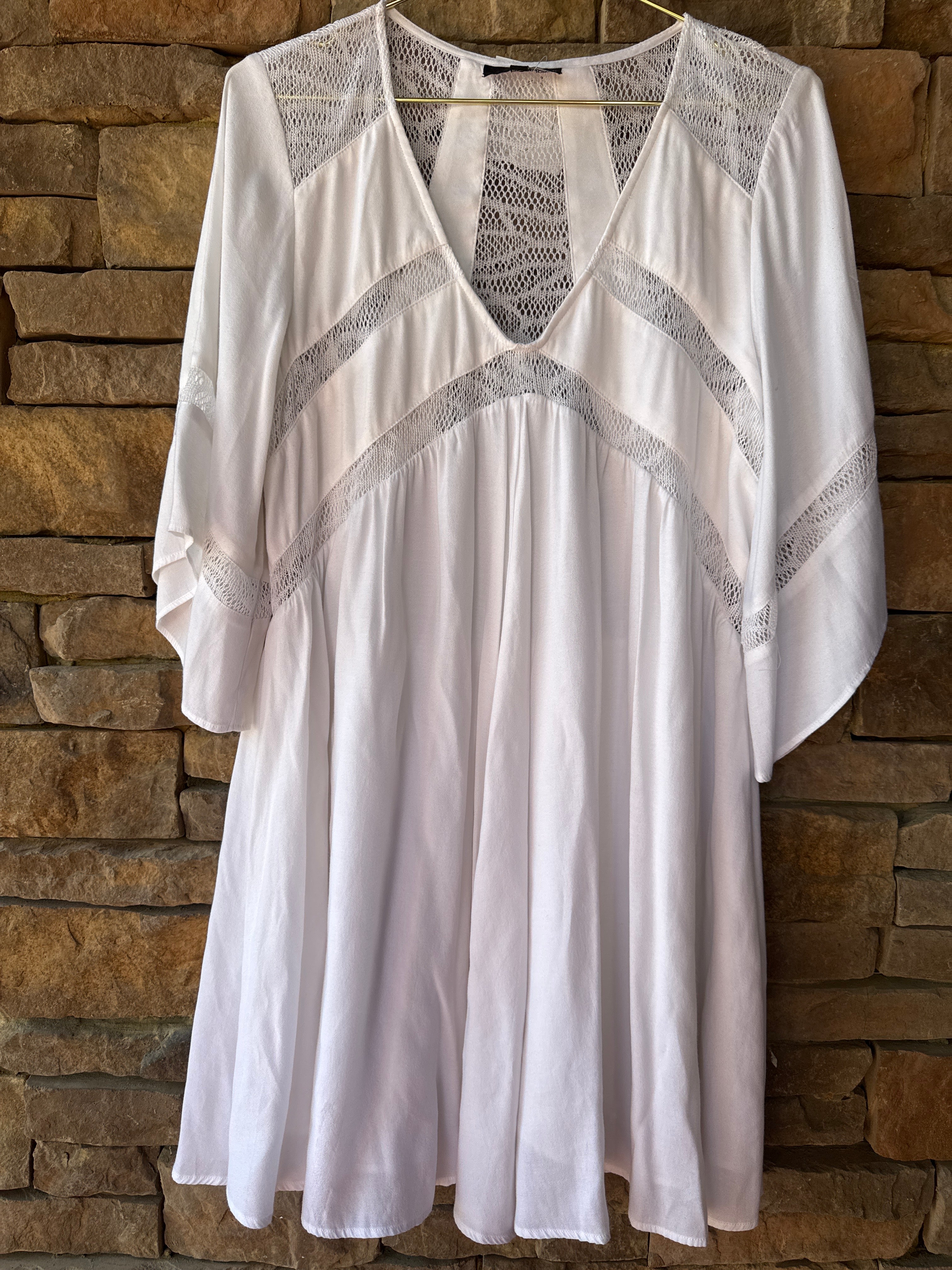 Ladakh Lace Overlay Mini Dress 6