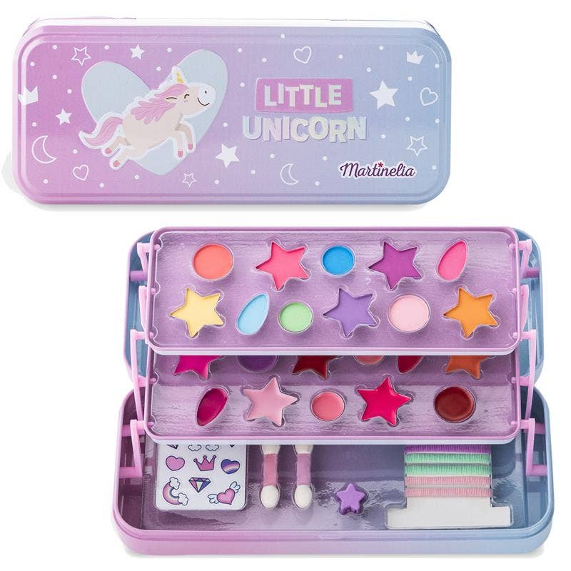 Little Unicorn Makeup Tin Case