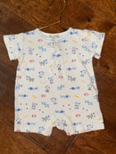 Kissy Kissy Puppy Tails Romper 3-6m