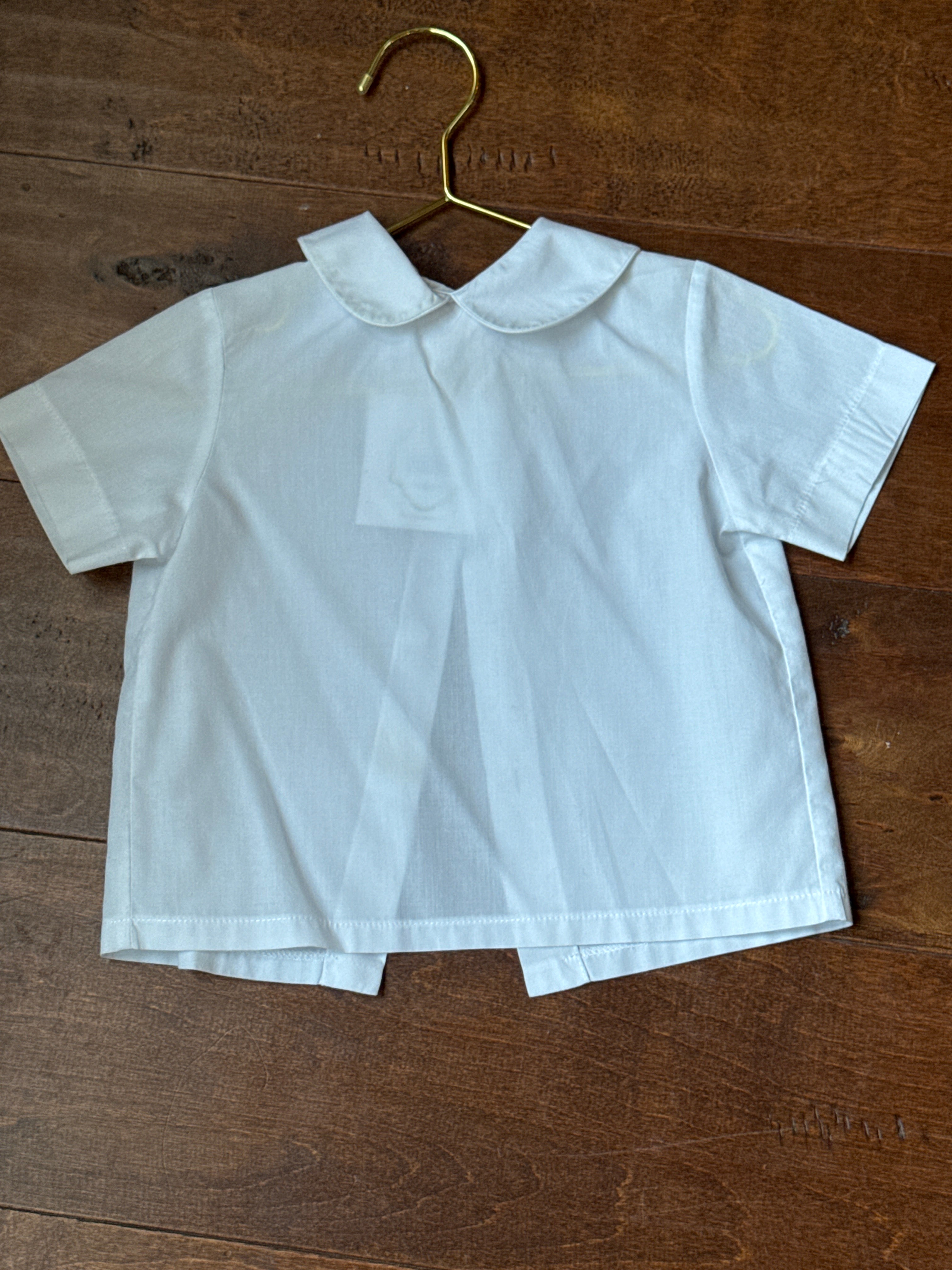 Sir John Peter Pan Collar Shirt Ss 2T