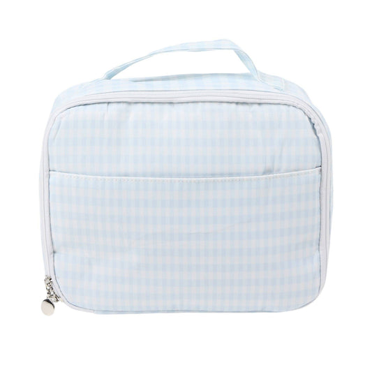 The Sam Blue Gingham Lunchbag