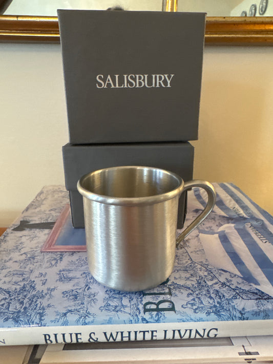 Salisbury Pewter Straight Edge Baby Cup