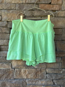 Lime Green Athletic Shorts XL