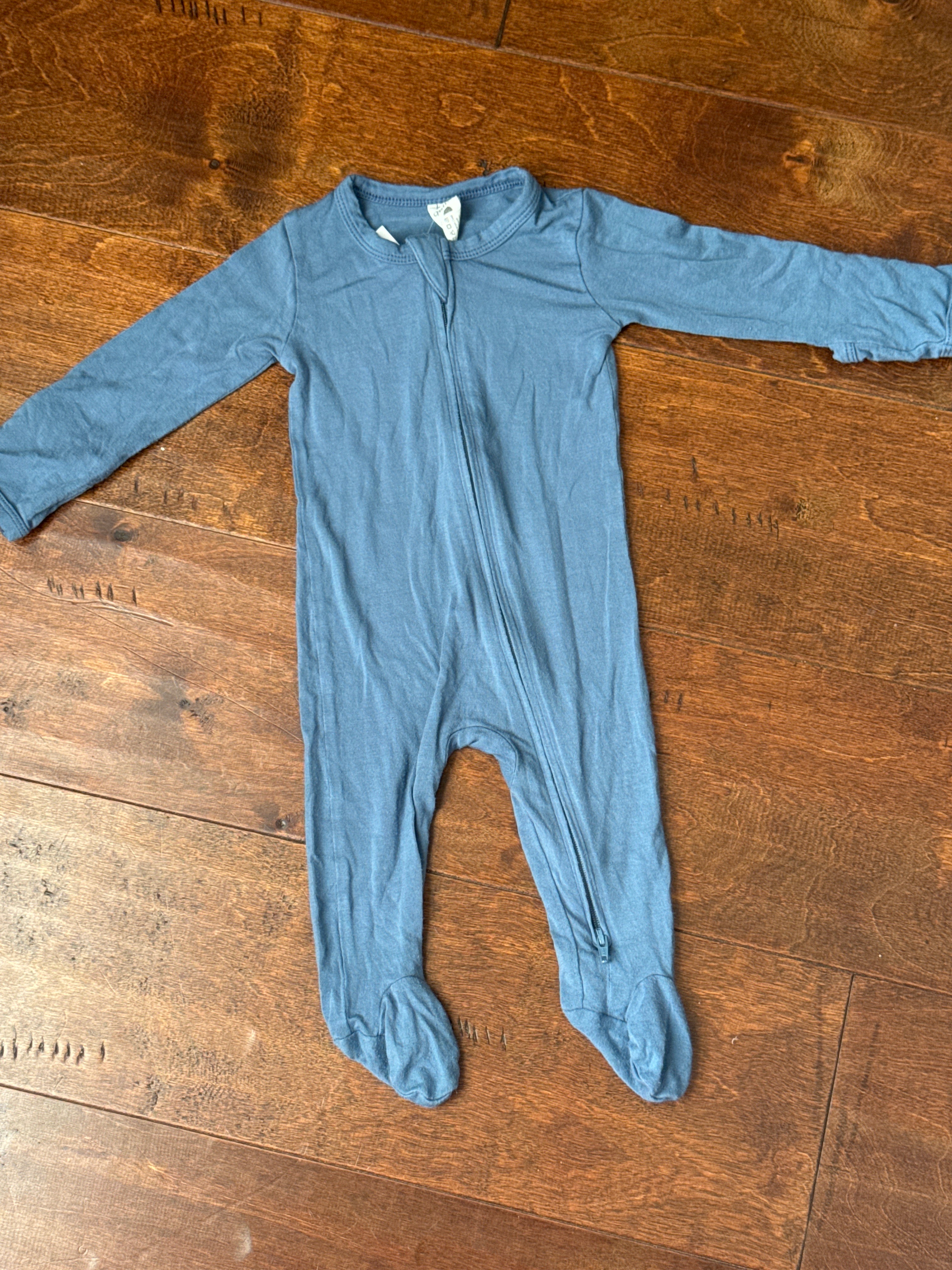 Kate Quinn Ls Blue PJ 3-6M