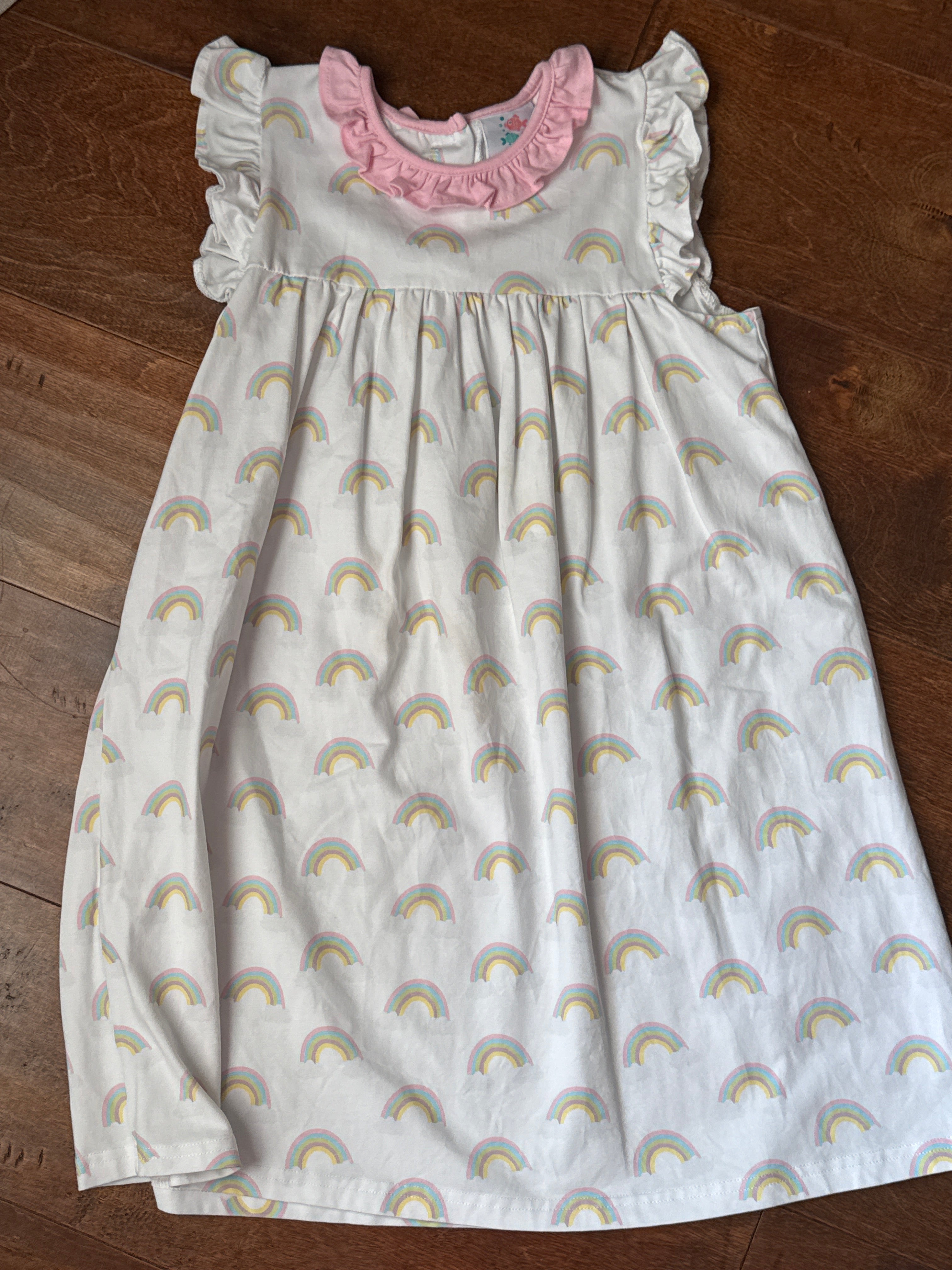 Stitchy Fish Rainbow Dress 7