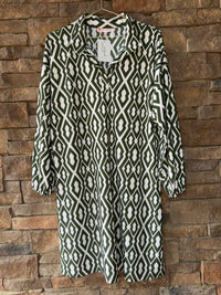 Jude Connally Moroccan Trellis Dress M