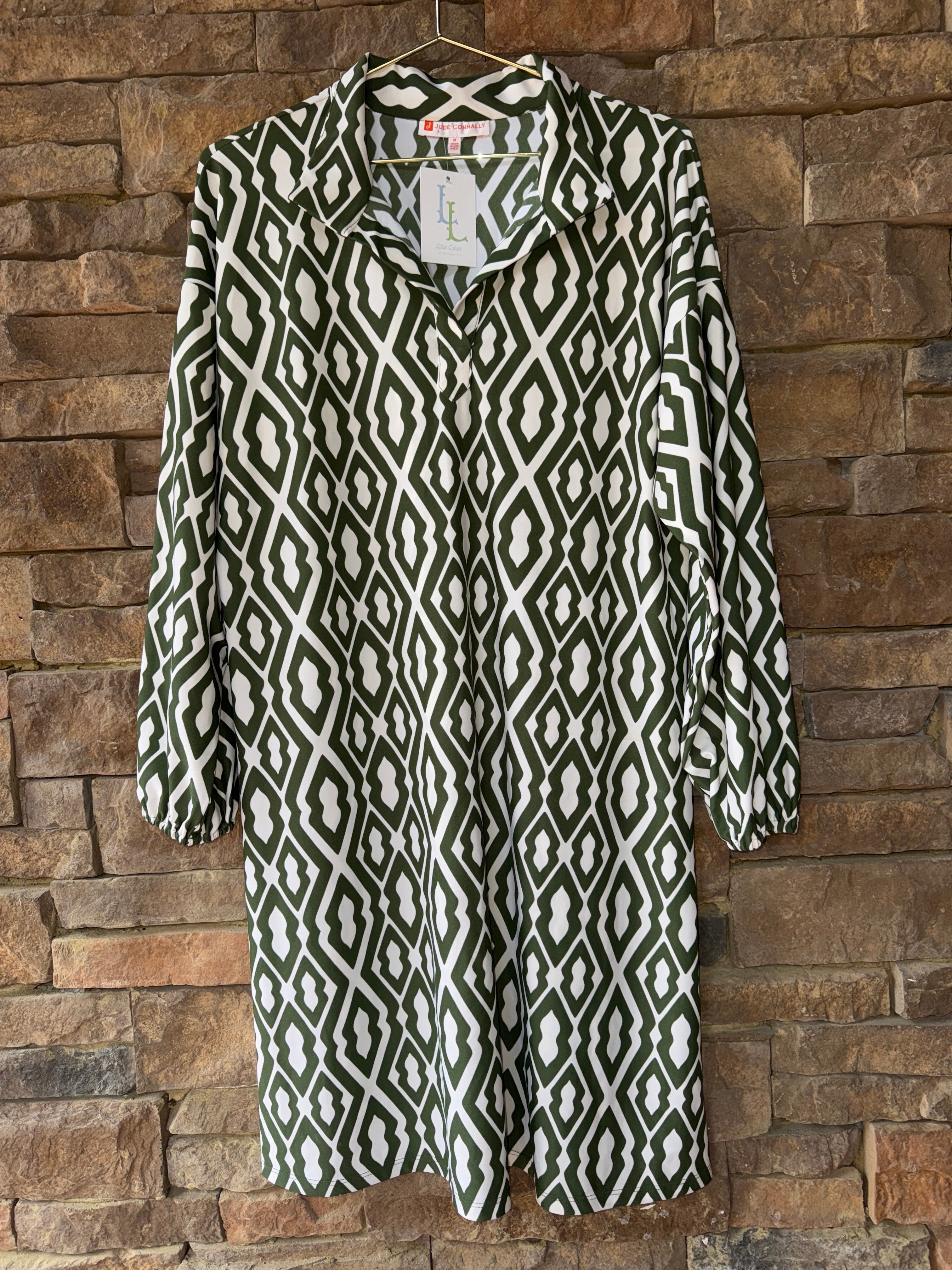 Jude Connally Moroccan Trellis Dress M