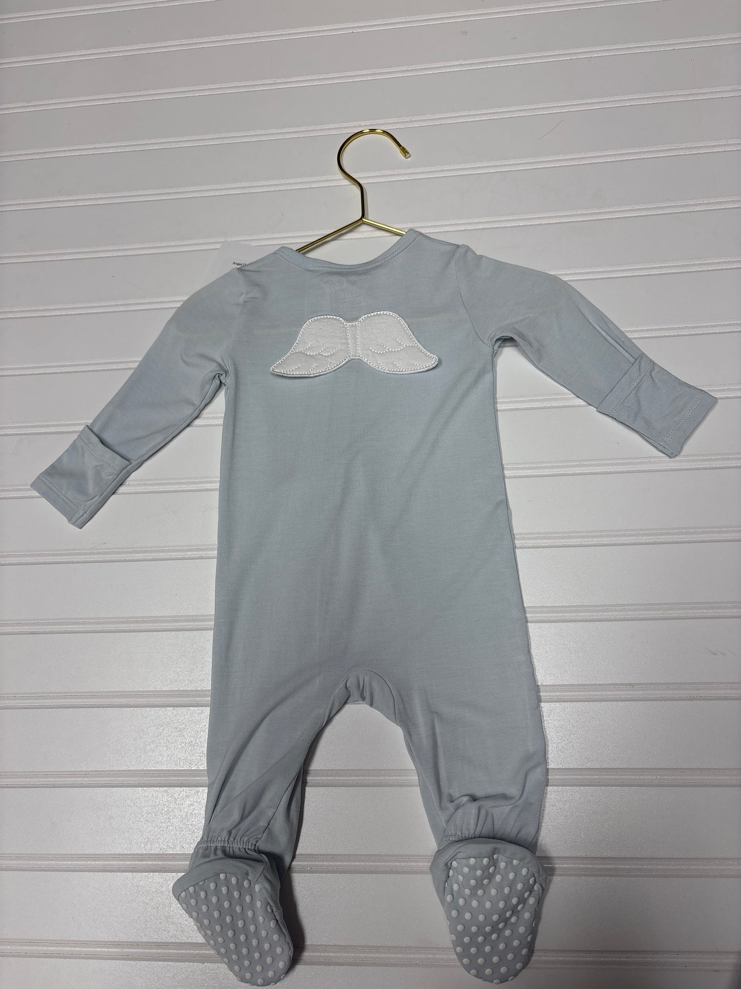 Angel Dear Blue Footie 0-3M