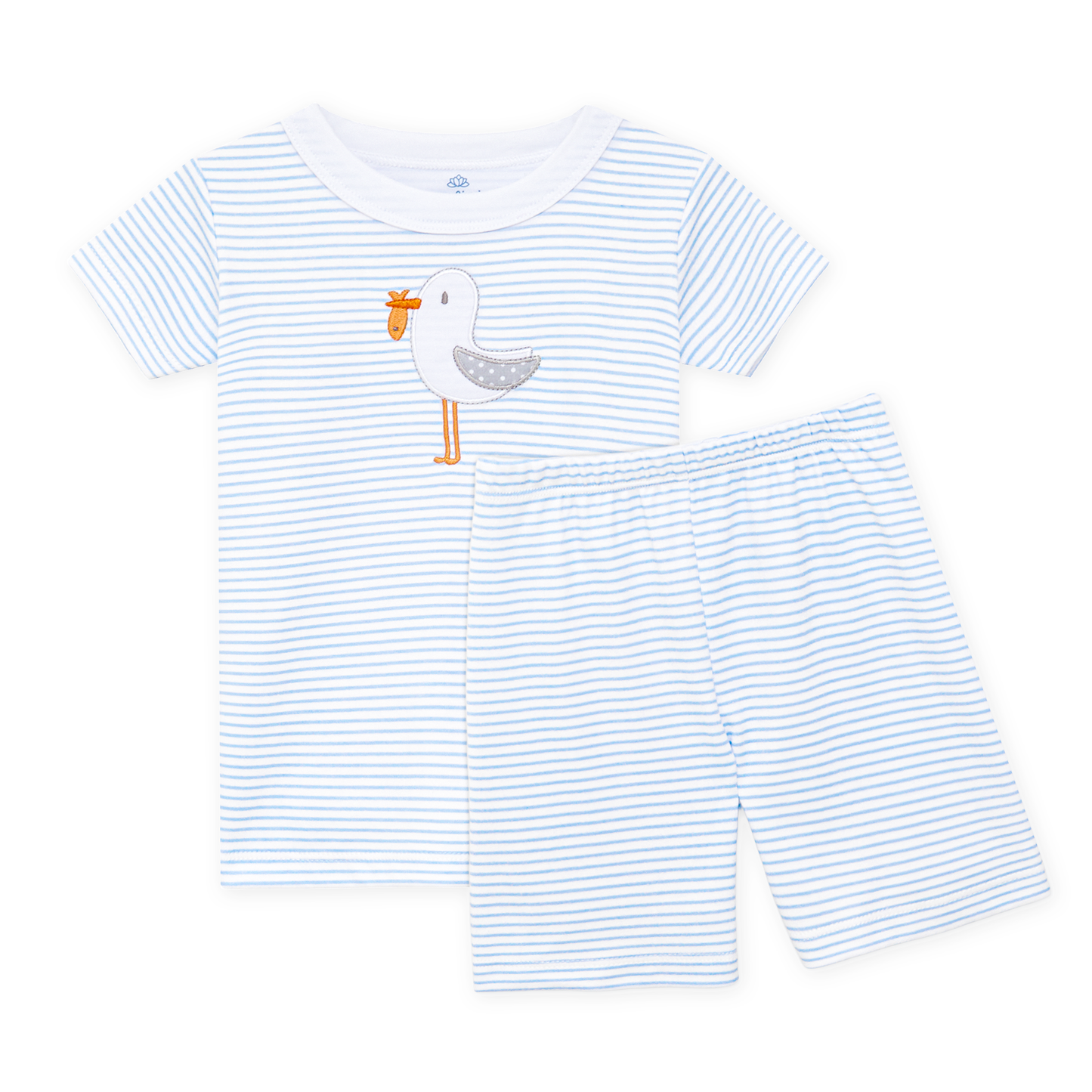 Seabird Shores Applique Short Pajamas