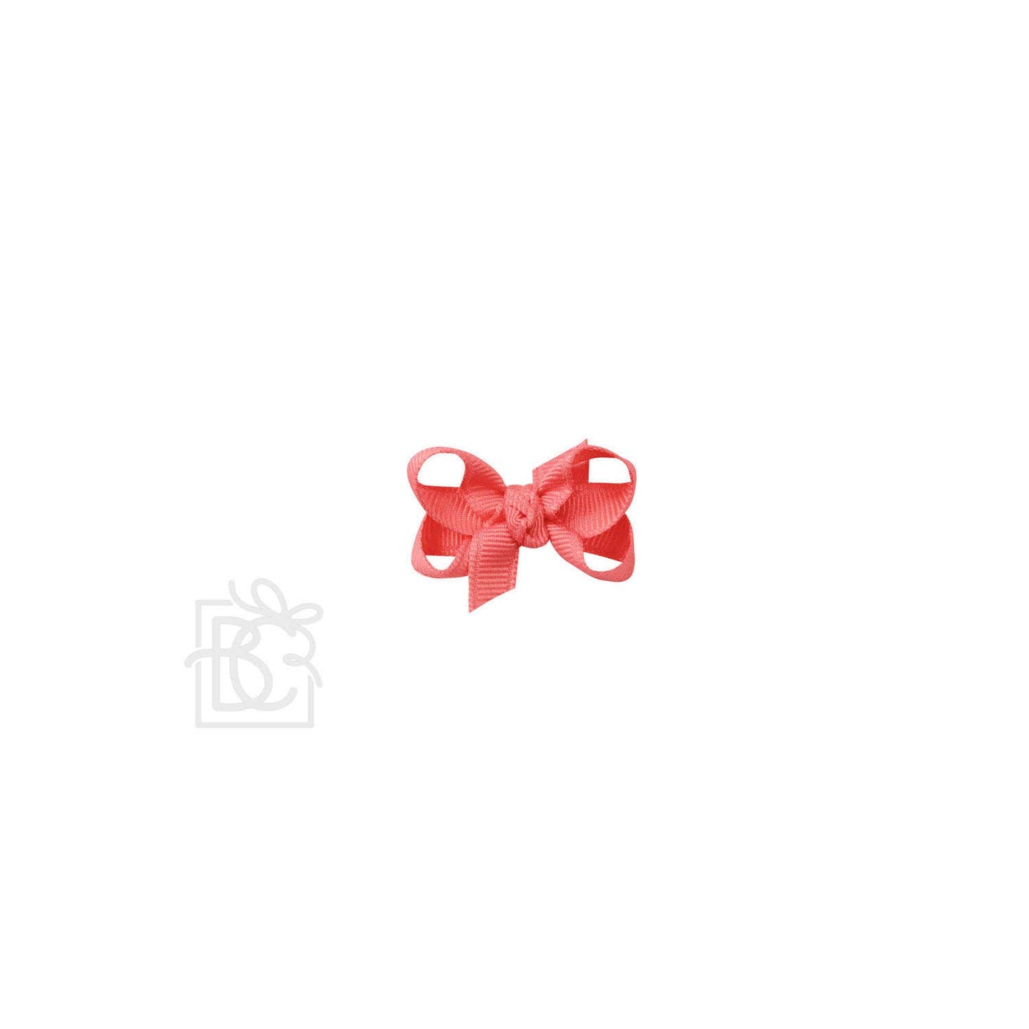 SIGNATURE GROSGRAIN BOW ON CLIP: 5.5" Huge - 2.25" Ribbon on Alligator Clip / FOREST GREEN