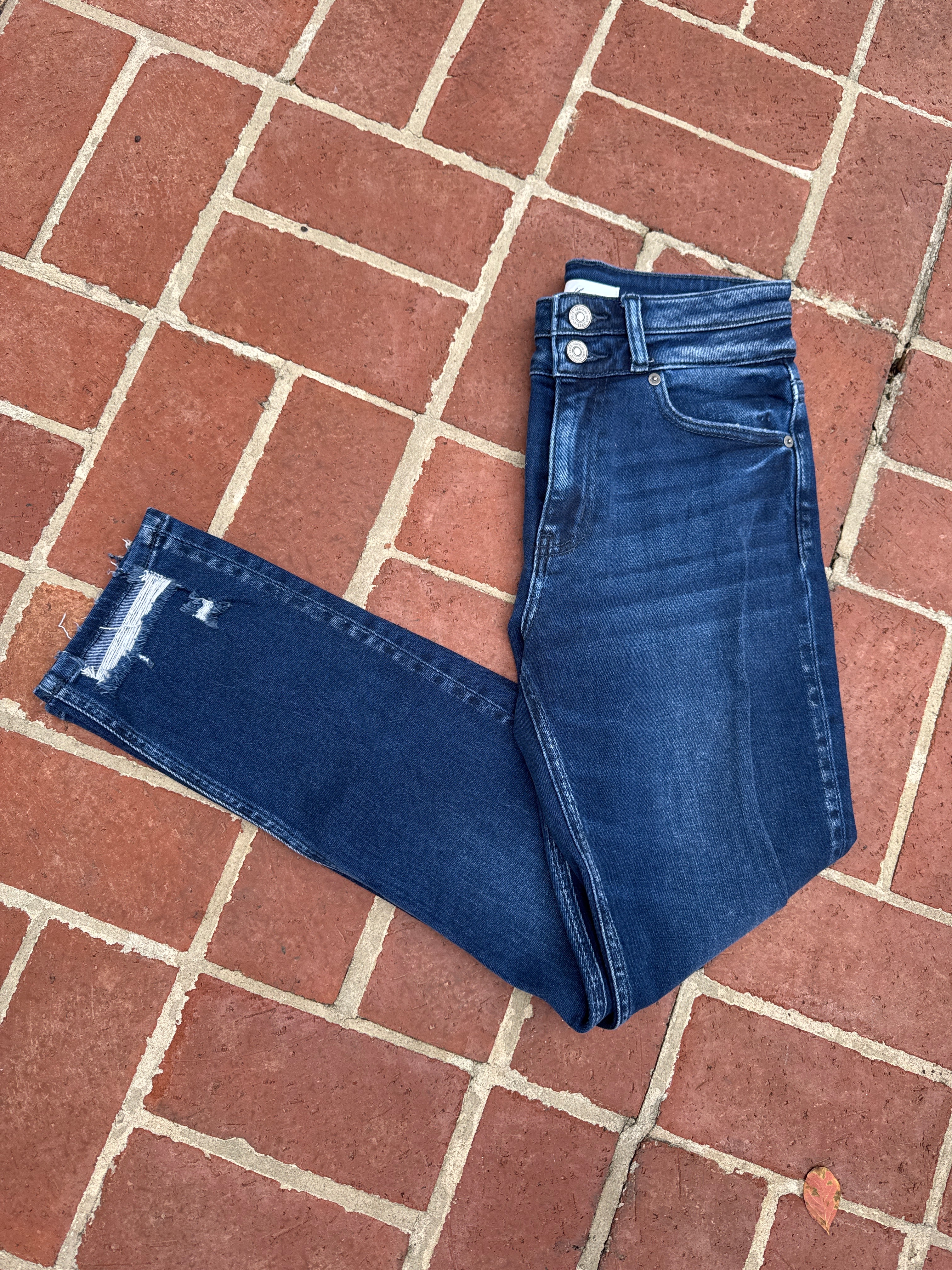 Kancan Boot Cut Dark Wash Jean 25