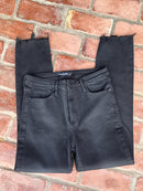 Just Black Denim Raw Hem 28